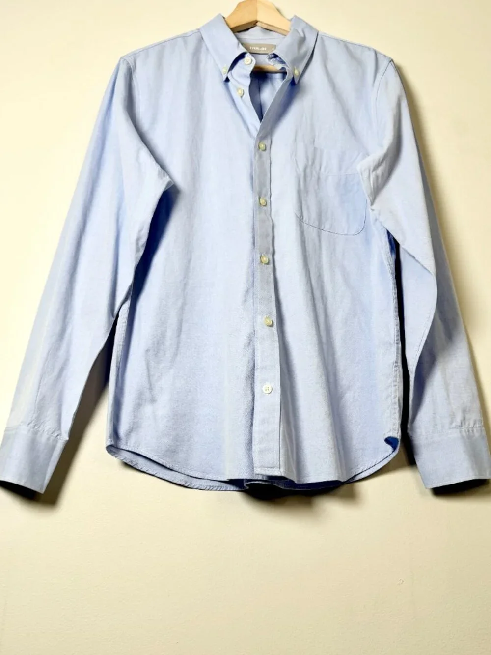 Everlane Blue Men's Organic Cotton Oxford Shirt M